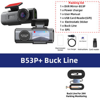 Dashcam E-ACE B53P 4K GPS Wi-Fi Night Vision