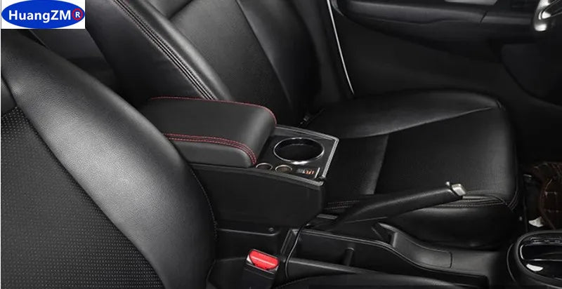 Accoudoir Peugeot 207 207 CC Console Centrale avec Rangement Porte-Gobelet et USB