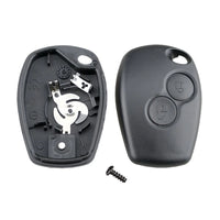 Coque de Clé Renault Mégane Modus Espace Laguna Duster Logan Dacia Sandero Fluence Clio Kangoo Télécommande 2 Touches