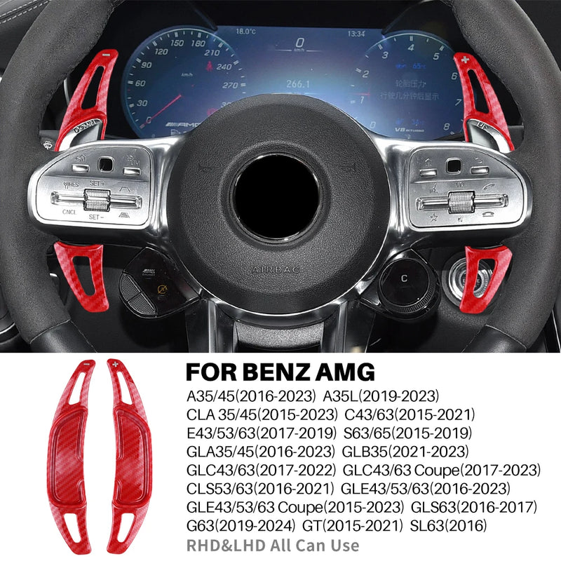 Palettes au Volant Mercedes AMG C63 E63 S63 G63 GLE GLC ABS