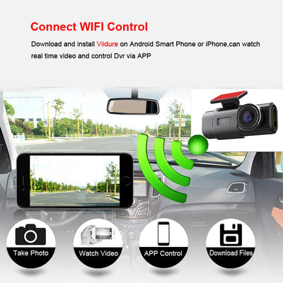 Dashcam E-ACE B53P 4K GPS Wi-Fi Vision Nocturne