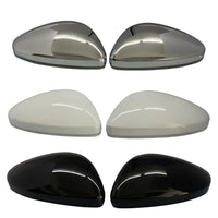 Coque de Rétroviseur Opel Corsa F, Peugeot 208, 2008, 508 et DS3 2019-2025, Aspect Carbone, Blanc ou Noir Brillant