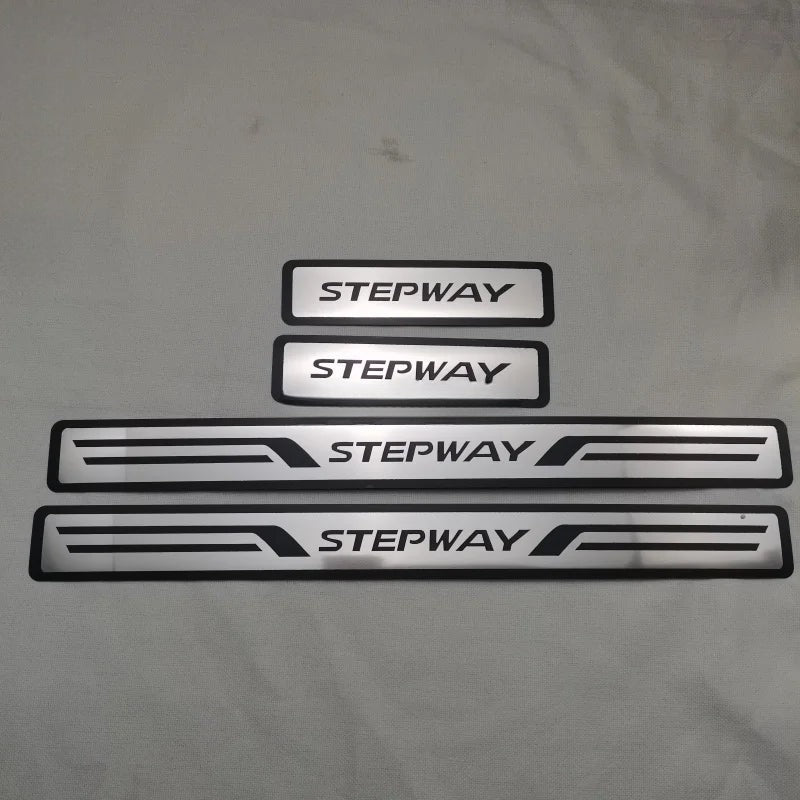 Seuils de Porte Dacia Stepway 2013-2023 Kit 4 Plaques
