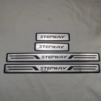 Seuils de Porte Dacia Stepway 2013-2023 Kit 4 Plaques