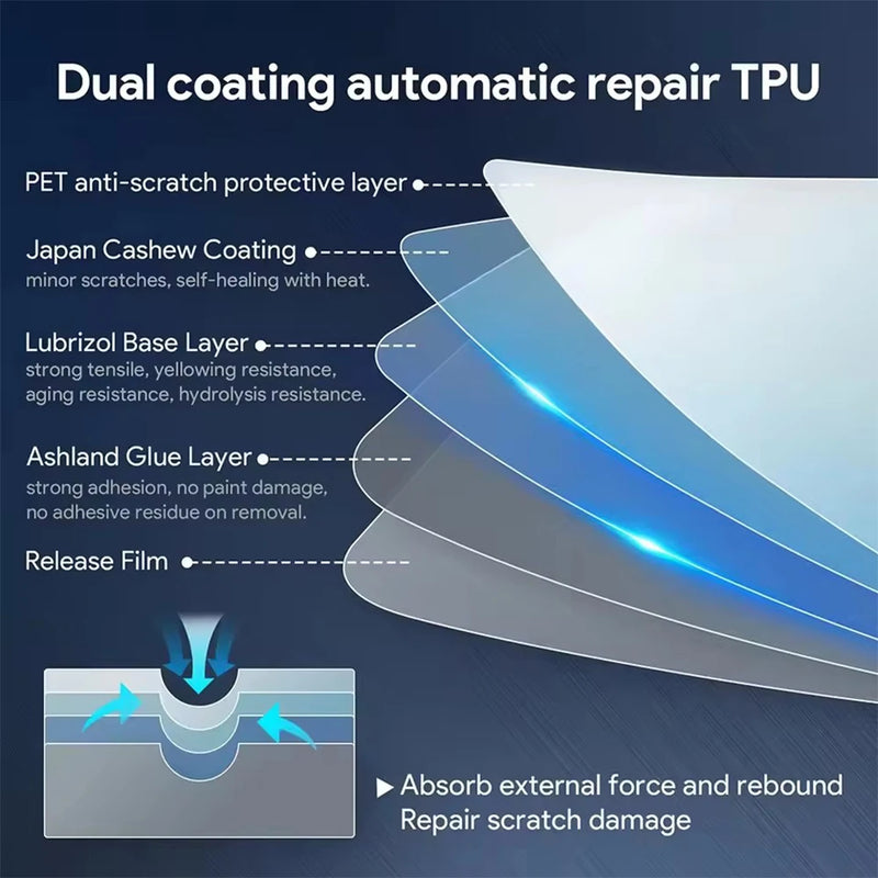 TPU Door Sill Protection Film for BYD Song Plus DM-i 2023-2025