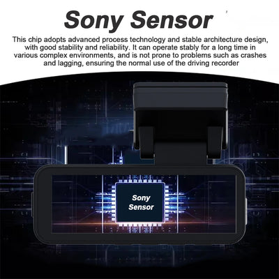 Dashcam ACCEO B60P 4K UHD Double Objectif Sony
