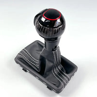 Pommeau de Vitesse Audi A3 8V, A4, A5, A6, A7, Q2, Q3 et Q5 Automatique Aspect Carbone, Version S ou RS