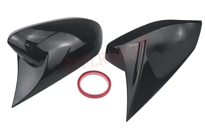 Coques de Rétroviseur Style Cornes Noir Brillant Toyota GR Yaris XP210 2020-2026