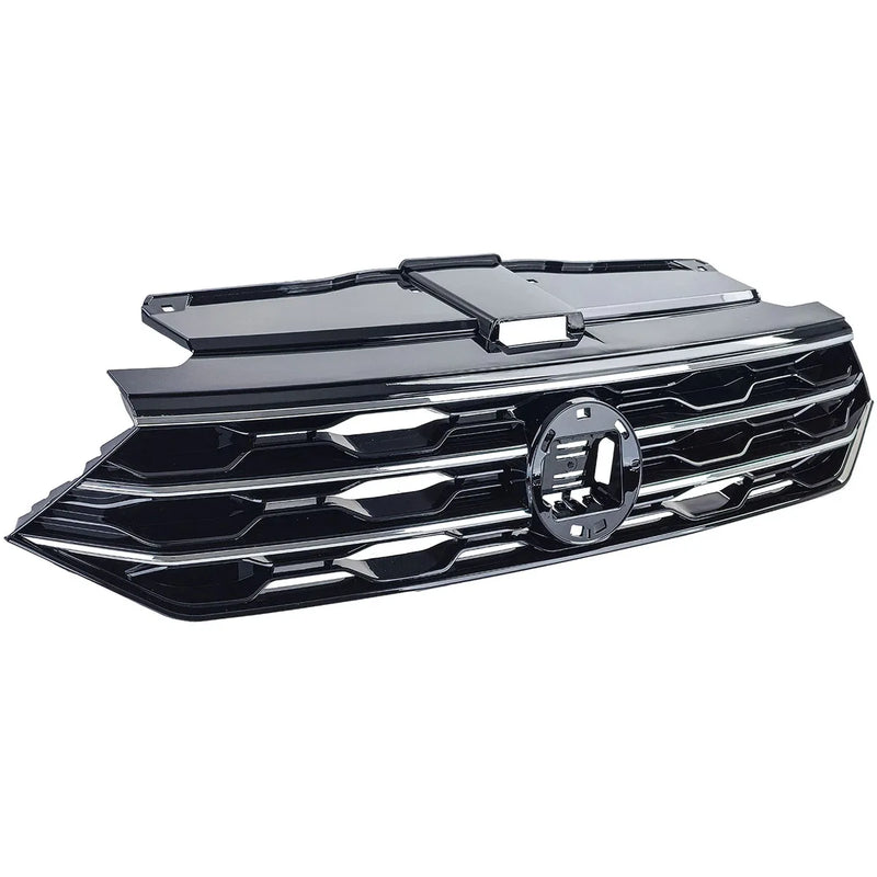 Calandre Avant Haut de Gamme Trois Barres Chromées Volkswagen T-Roc 2017-2021 Réf. 2GD853651R