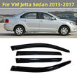 Déflecteurs de Vitres VW Jetta Berline 2013-2017 Anti-Pluie 4 Pièces