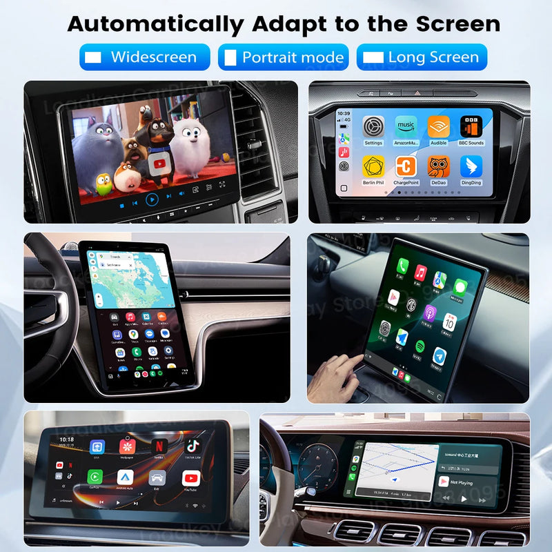 Boîtier CarPlay CarlinKit CP2A Pro Sans Fil Android Auto Wi-Fi 5 GHz