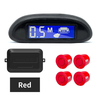 Radar de Recul Hippcron Parktronic 4 Capteurs LCD