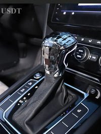 Pommeau de Vitesse Volkswagen Tiguan 2 et T-Roc en Cristal à LED, Boîte Automatique DSG