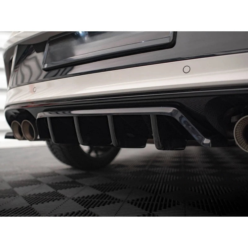 Diffuseur Arrière Style MAX Volkswagen T-Roc R-Line et R Noir Brillant
