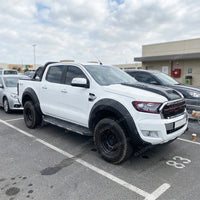 Élargisseurs d'Ailes Ford Ranger T6 T7 2012-2018 Style Poche 9 Pouces Noir Mat, Jeu de 6 Pièces