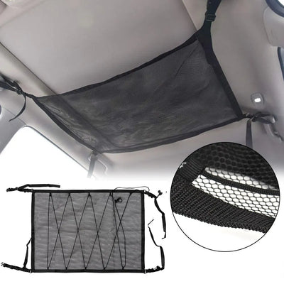 Rangement de Plafond Filet Double Couche Voiture