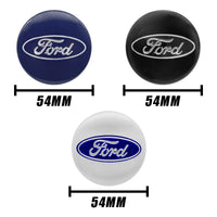Cache-Moyeux Ford Focus Mondeo Ranger Ecosport 54mm 56mm 60mm — détail de finition