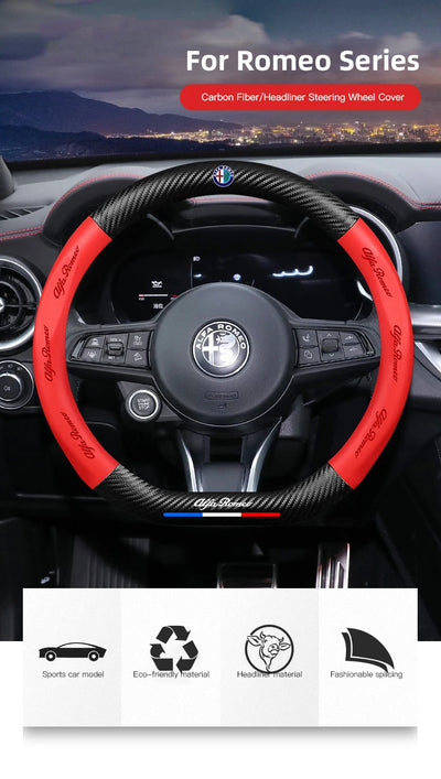 Couvre Volant Alfa Romeo Giulia Stelvio Giulietta Cuir