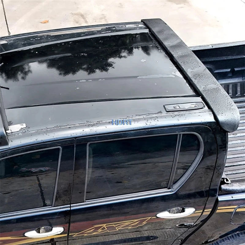 Becquet Aileron de Toit Arrière Toyota Hilux Revo 2015-2024 Noir, Blanc ou Aspect Carbone