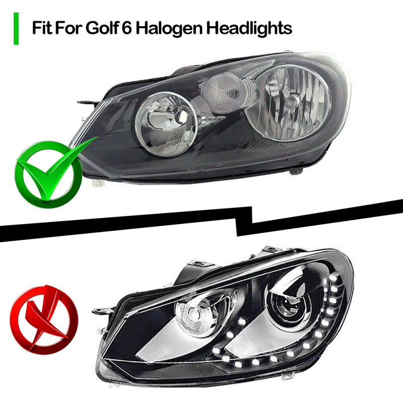 Phares LED Volkswagen Golf 6 MK6 2009-2012
