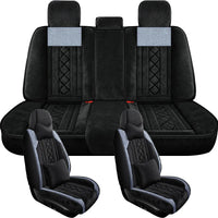 Housses de Siège Volvo XC40 XC60 S40 S60 S80 S90 V40 V60 V70 V90 Universelles Antidérapantes Jeu Complet 5 Places