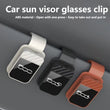 Clip Lunettes Carbone pour Pare-Soleil Fiat 500 500L 500X