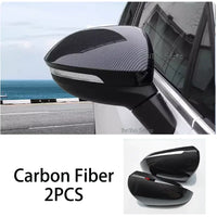 Coques de Rétroviseur BYD Atto 3 Evo 2026-2027 Aspect Carbone ou Noir Brillant, Style Lisse, Ailettes ou Bec, Paire