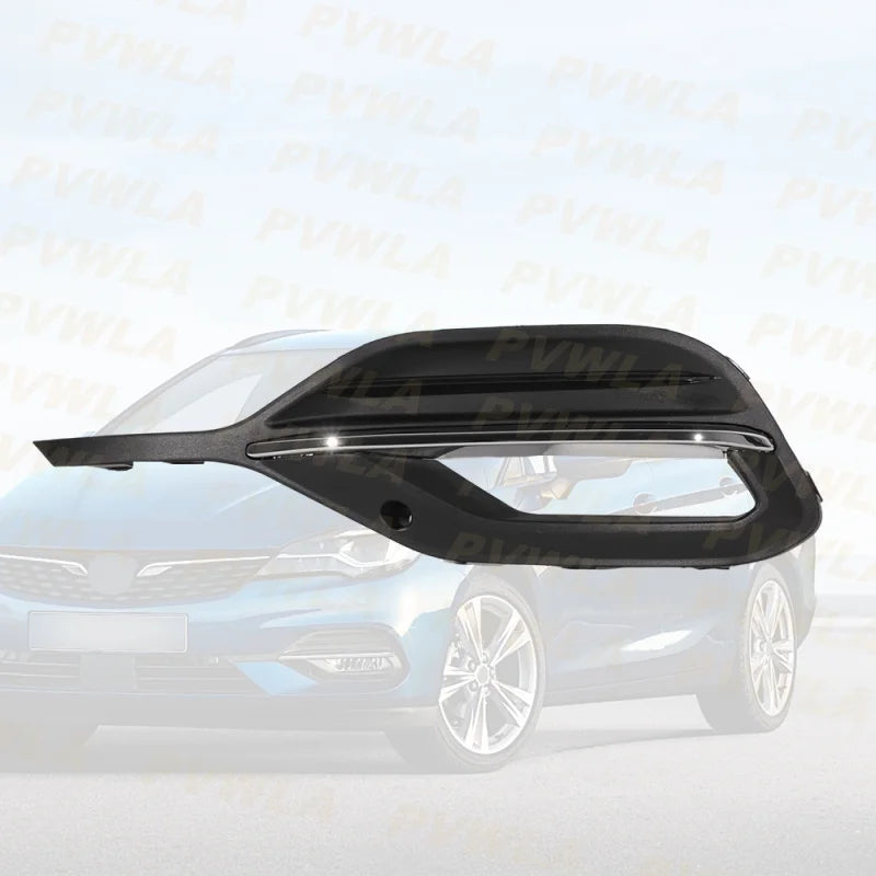Grille de Pare-Chocs Avant Opel Astra K 2020-2024 Cache Latéral Gauche ou Droit avec Bande Chromée