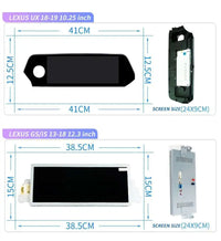 Autoradio Android 14 Lexus IS RC 200 250 300 350 200t 300h 2013-2019 Écran 10,25 Pouces CarPlay