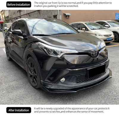 Lame Pare-Choc Avant Toyota CHR 2018-2022 Splitter