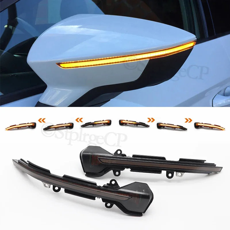 Clignotants Répétiteurs LED Dynamiques Rétroviseur Seat Leon 5F et Arona