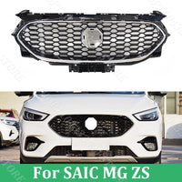 Calandre de Pare-Chocs Avant MG ZS 2020-2022 SAIC à Maille Alvéolée et Bordure Chromée