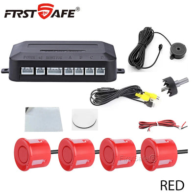 Radar de Recul Vidéo AHD 4 Capteurs FirstSafe KZ-033