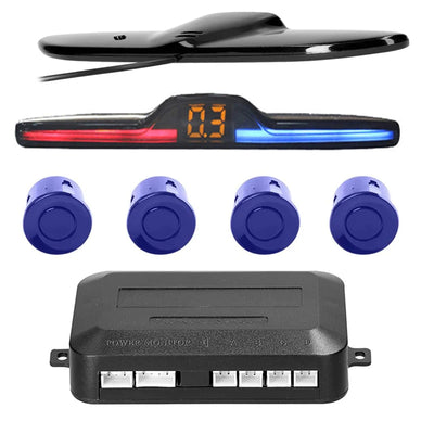 Radar de Recul YASOKRO 4 Capteurs LED Couleur