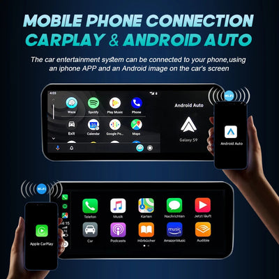 Autoradio Android 14 Audi A6 C6 Q7 2005-2015 CarPlay
