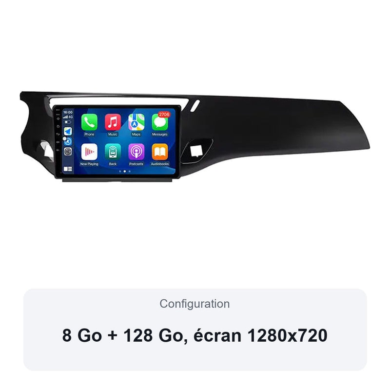 Autoradio CarPlay Citroën C3 DS3 2010-2016 Écran Tactile