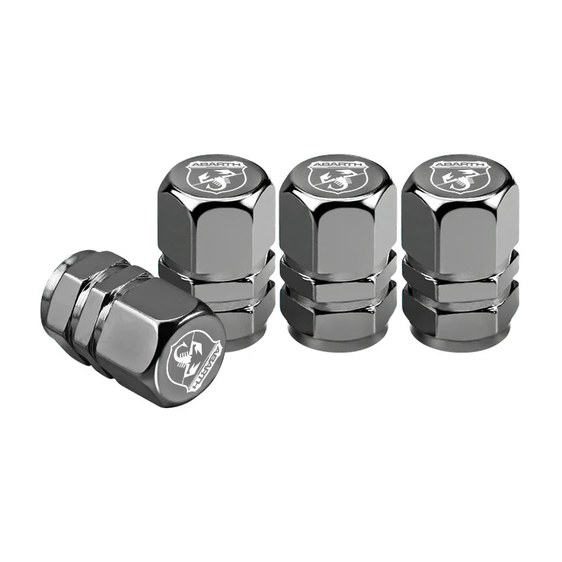 Bouchons de Valve Fiat Abarth 500 Panda Punto Métal 3D