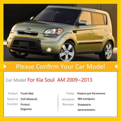 Tapis de Coffre Kia Soul AM 2009-2013 EVA