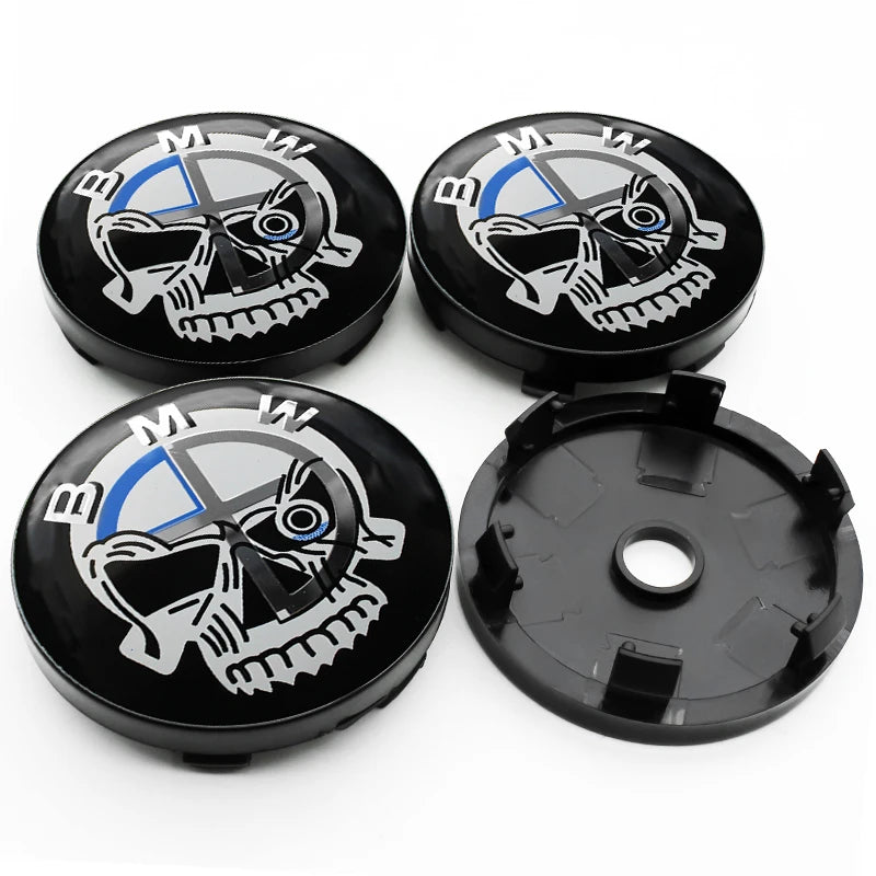 Cache-Moyeux BMW E90 F30 F10 X1 X5 56mm 60mm — vue de profil