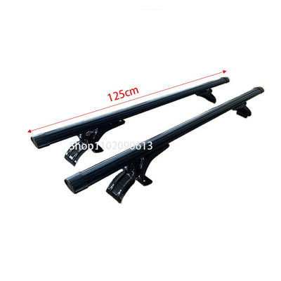 Barres de Toit Universelles Aluminium 125 135 cm Sans Rail