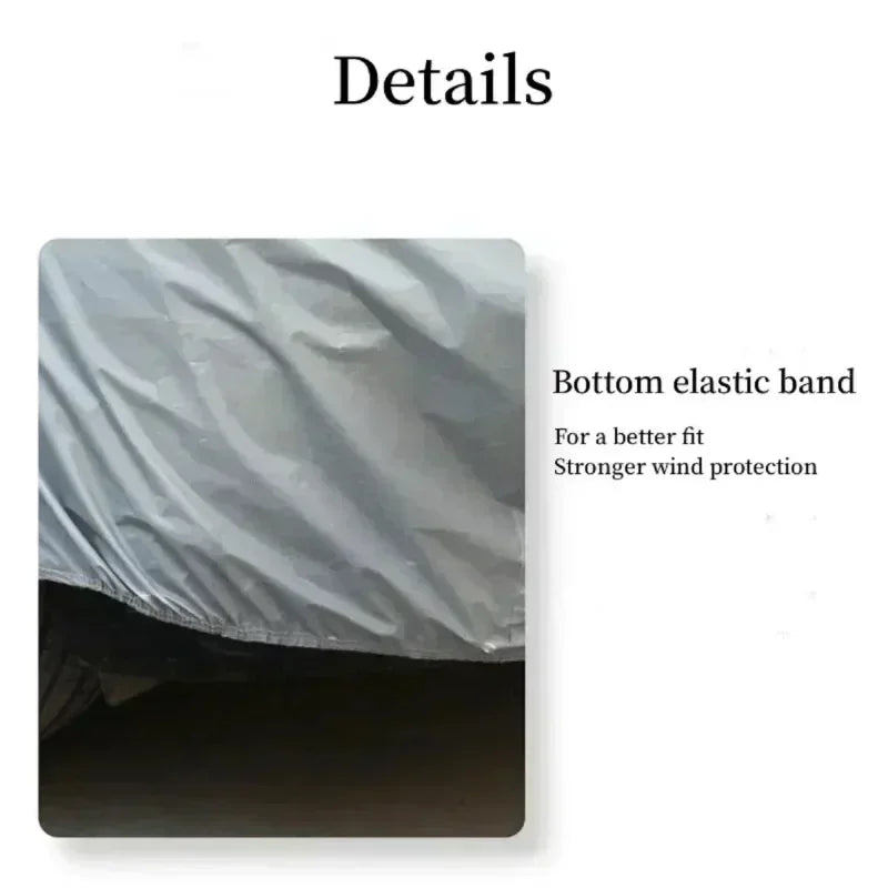 Bâche Voiture Intégrale Imperméable Anti-UV 4 Tailles S à XL