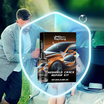 Résine de Réparation Fissure Pare-Brise Voiture 20 ml