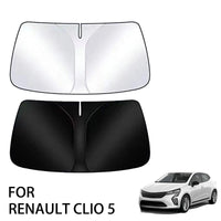 Pare-Soleil Pare-Brise Renault Clio 2 3 4 5 Cristal de Glace Anti-UV Sur Mesure