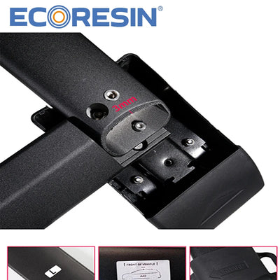 Barres de Toit Aluminium Noir Ford Bronco Tout-Terrain