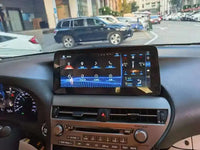 Autoradio Android 14 Écran QLED 12,3 Pouces Lexus RX 270 350 450h 2009-2015 CarPlay Double Système
