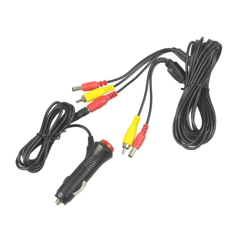 Kit Caméra de Recul Écran 5 Pouces Ventouse Double Entrée