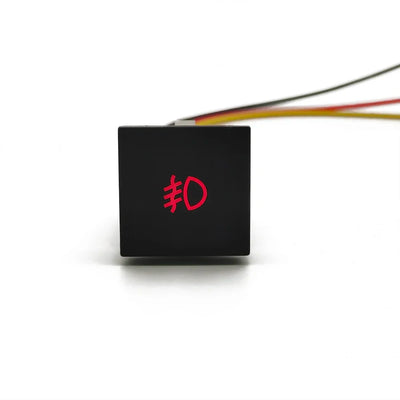 Bouton Poussoir LED Rouge Volkswagen Golf 6 Jetta 5 Scirocco