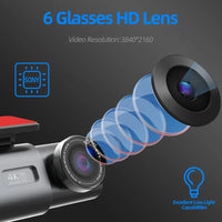 Dashcam Acceo B53P 4K diskret GPS WLAN