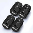 Bouchons de Valve Jeep Wrangler Renegade Compass Anti-Rouille