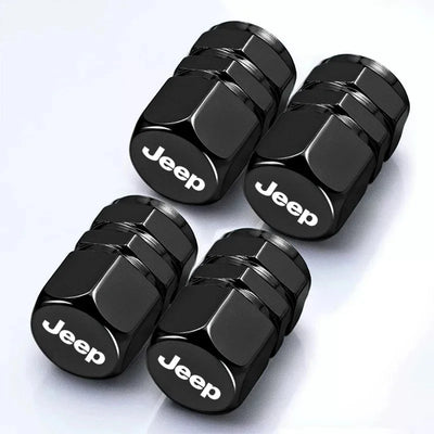 Bouchons de Valve Jeep Wrangler Renegade Compass Anti-Rouille